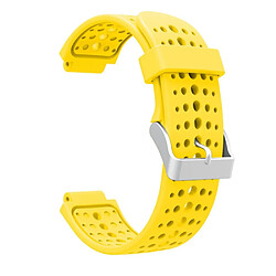 Bracelet silicone pour Garmin Forerunner - Jaune