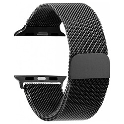 Devia Bracelet pour Apple Watch Maille Milanaise Noir