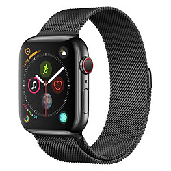 Devia Bracelet pour Apple Watch Maille Milanaise Noir