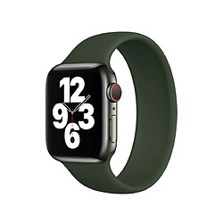 Phonecare Bracelet Solo SiliconSense pour Apple Watch Series 5 - Vert Foncé Bracelet en silicone - Sans boucle - Compatible Apple Watch Series 5