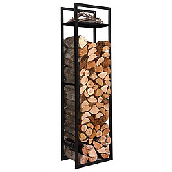 Idmarket Market Range bois étagères noir