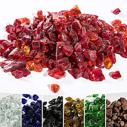 Teamson Home Verres de Feu Rouge 4Kg