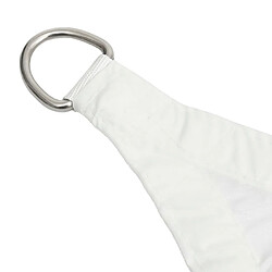 Avis Helloshop26 Voile d'ombrage Tissu Oxford - Blanc