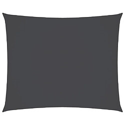 vidaXL Voile de parasol Tissu Oxford - Anthracite