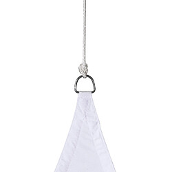 Hesperide Voile d'ombrage triangulaire Curacao - 2 x 2 x 2 m - Blanc