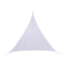 Hesperide Voile d'ombrage triangulaire Curacao - 2 x 2 x 2 m - Blanc