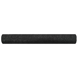vidaXL Filet brise-vue 1,8x25 m - Noir
