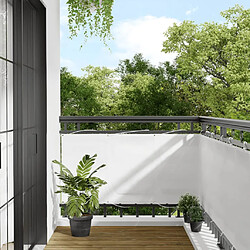vidaXL Écran de Balcon Blanc
