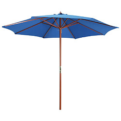 vidaXL Parasol de jardin - Bleu - 300x258 cm