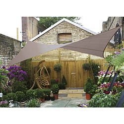 Provence Outillage Voile d'ombrage Carré - 5 m - Taupe