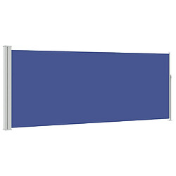 vidaXL Auvent rétractable Bleu 120x300 cm