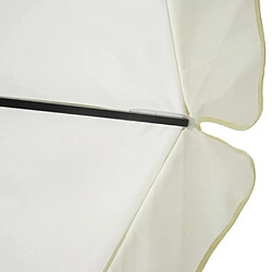 Acheter vidaXL Parasol 500 cm - Blanc