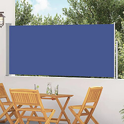 vidaXL Auvent rétractable Bleu 120x300 cm