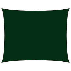 VidaXL Voile de parasol - Vert foncé