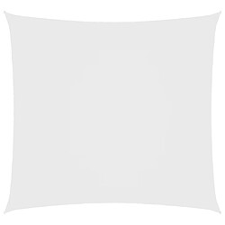 vidaXL Voile de parasol 2x2 m - Blanc