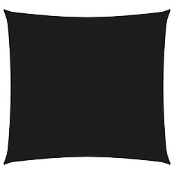 vidaXL Voile de Parasol - Noir 7x7 m
