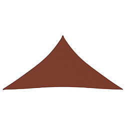 Helloshop26 Voile d'ombrage triangulaire 3x4x4 m