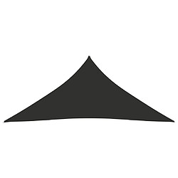 Helloshop26 Voile d'ombrage - 6 x 6 x 6 m - Anthracite