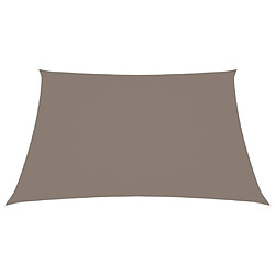 Helloshop26 Voile d'ombrage Oxford - Taupe