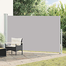 vidaXL Auvent latéral rétractable - Gris 180x300 cm