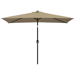 VidaXL - Parasol jardin 300x200 cm Taupe