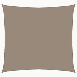 vidaXL Voile de parasol Oxford - Taupe 2,5x2,5m