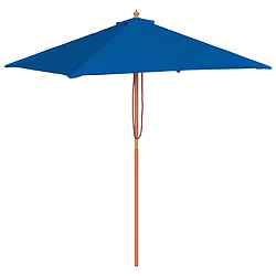 vidaXL Parasol de jardin 150x200 cm Bleu