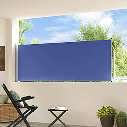 Avis vidaXL Auvent latéral 100x300 cm Bleu