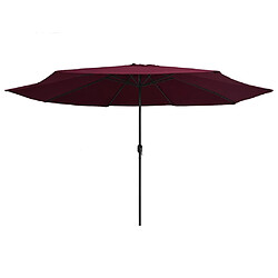 vidaXL - Parasol de jardin 390 cm