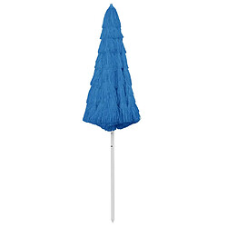 vidaXL Hawaii Parasol Bleu 300 cm