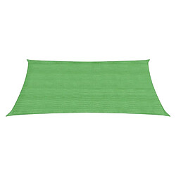 Helloshop26 Voile d'ombrage - 3,5 x 4,5 m - Vert clair