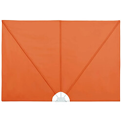 vidaXL Auvent Latéral Pliable Terre Cuite 240x160 cm