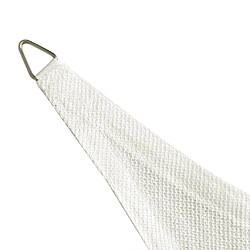 Helloshop26 Voile d'ombrage - 3,6 x 3,6 m - Blanc