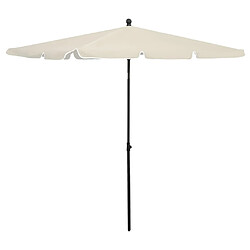 vidaXL Parasol de jardin - Sable