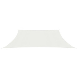 Voile toile d'ombrage Helloshop26 - Blanc