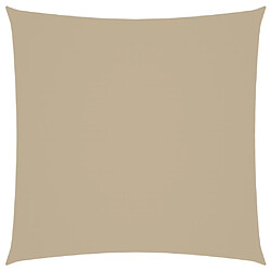 Vidaxl Voile de Parasol Carré 4x4 m - Beige