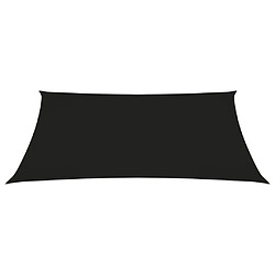 Helloshop26 Voile d'ombrage - 4 x 5 m - Noir