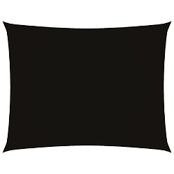 VidaXL Voile Parasol Oxford Noir