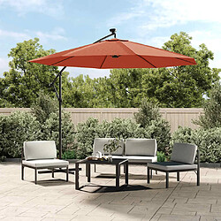 vidaXL Parasol de jardin - 300 Cm - Terre Cuite