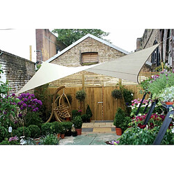 Provence Outillage Voile d'ombrage carrée 5 m - Crème