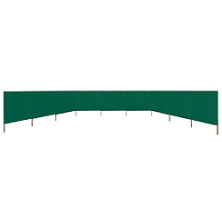 Avis vidaXL Paravent 9 panneaux 1200 x 80 cm Vert