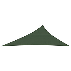 Helloshop26 Voile d'ombrage 160 g/m² - Vert foncé