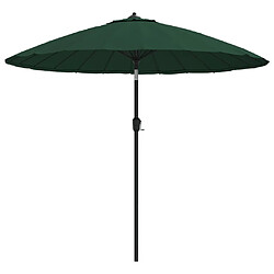 vidaXL Parasol Extérieur 270 cm - Vert