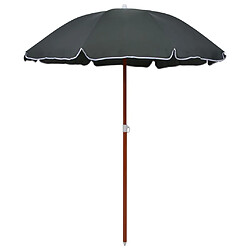 vidaXL Parasol de jardin - Anthracite 180 cm