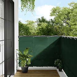 vidaXL Écran de balcon 120x700 cm Vert Foncé