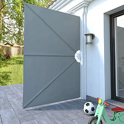 Avis vidaXL Auvent latéral pliable 240x160 cm - Gris