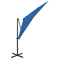 vidaXL Parasol de jardin - Bleu azuré