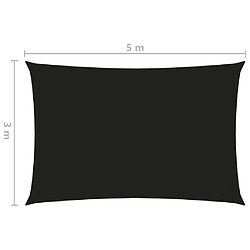 Acheter Helloshop26 Voile d'ombrage tissu Oxford - Noir