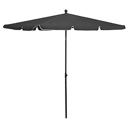 vidaXL Parasol incliné - Anthracite