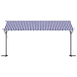 Avis VIDAXL Auvent autoportant - Bleu et blanc